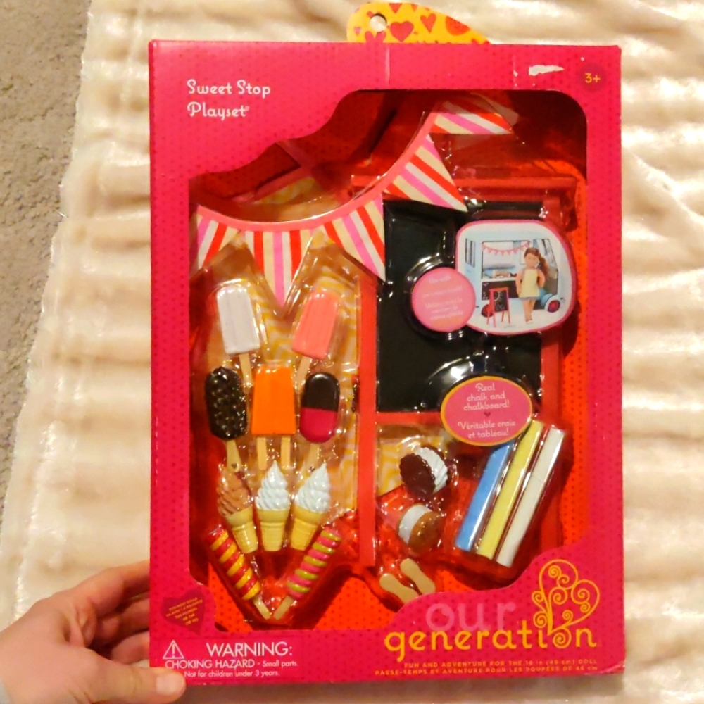 New! Our Generation Sweet stop playset